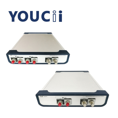 1/2 οπτική σειρά 0~45dB μείωσης μετρητών δύναμης εξασθενητών καναλιών