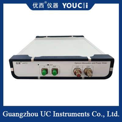 Οπτικώς ελεγχόμενος οπτικός Attenuator και οπτικός μετρητής ισχύος σε ένα