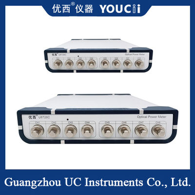 The Optical Power Meter Ranges From +5 To -75dBm For Precise Power Measurement