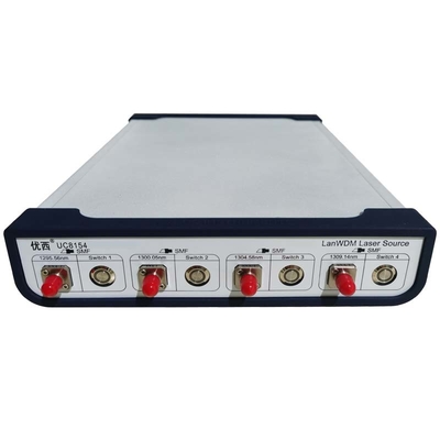 Πολυδιαυλική ακρίβεια 1.0nm 0.01dB μήκους κύματος πηγής φωτός LanWDM πηγής συντονίσιμων λέιζερ