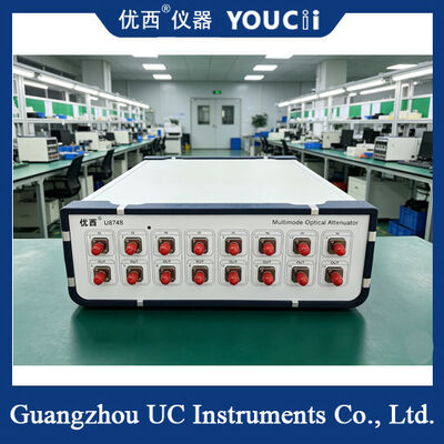 8 κανάλια Οπτικός Αττενιουέιτορ Πολλαπλών Στρώσεων Με Επαναληψιμότητα ±0.05dB